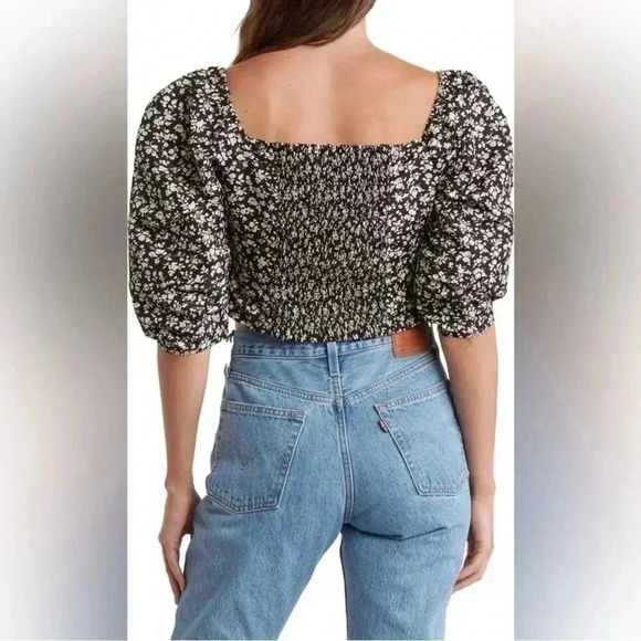 Levi's Women's 3/4 Sleeve The Statement Blouse Standard Fit Sz. Small NWT - Picture 2 of 8